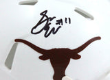 Sam Ehlinger Autographed Texas Longhorns Speed Mini Helmet-JSA W *Black
