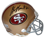 Garrison Heart Autographed San Francisco 49ers VSR4 Mini Helmet Beckett 35569