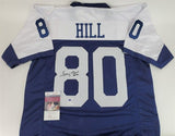 Tony Hill Signed Dallas Cowboys Throwback Jersey (JSA COA) Super Bowl XII Champ