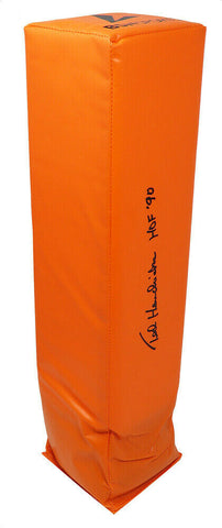 Ted Hendricks (RAIDERS) Signed Orange Endzone Football Pylon w/HOF'90 - (SS COA)