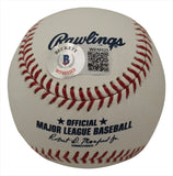 Alex Bregman Autographed/Signed Houston Astros OML Baseball Beckett 36261
