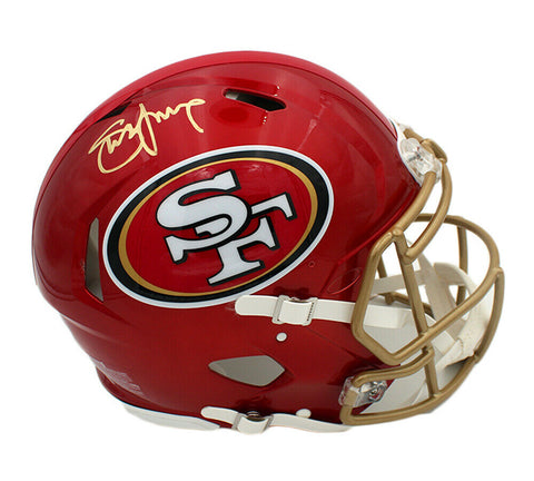 Steve Young Signed San Francisco 49ers Speed Authentic Flash NFL Helmet