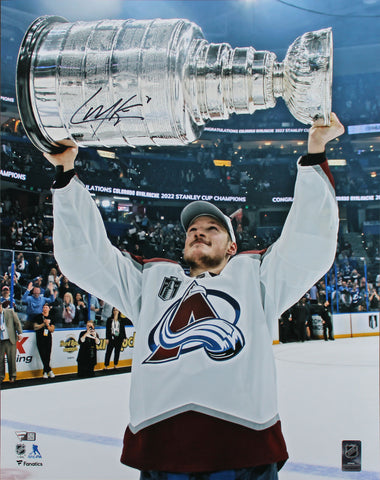 Avalanche Cale Makar Authentic Signed 16x20 Stanley Cup Photo Fanatics