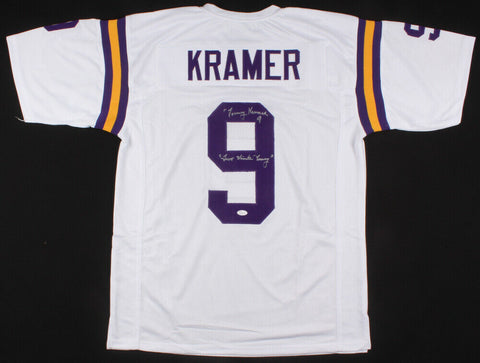 Tommy Kramer Signed Minnesota Vikings Insb "Two Minute Tommy" Jersey (JSA COA)