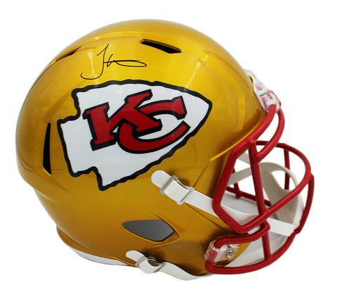 Tyreek Hill Signed Kansas City Chiefs Speed Full Size Flash NFL Helmet
