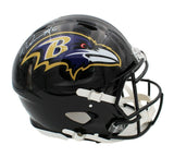 Patrick Queen Signed Baltimore Ravens Speed Authentic NFL Helmet