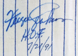Cubs Fergie Jenkins "HOF 7/21/91" Signed Pinstripe CC M&N Jersey BAS #BD20041