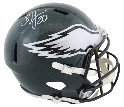 Eagles Brian Dawkins Authentic Signed Full Size Speed Rep Helmet BAS Witnessed
