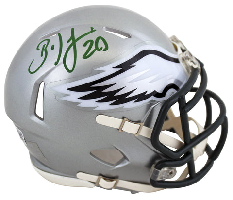 Eagles Brian Dawkins Authentic Signed Flash Speed Mini Helmet BAS Witnessed