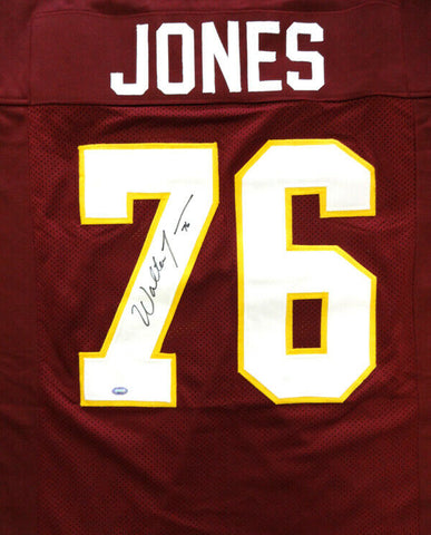 FLORIDA STATE WALTER JONES AUTOGRAPHED SIGNED RED JERSEY MCS HOLO 72405