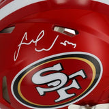 Fred Warner San Francisco 49ers Autographed Riddell Speed Authentic Helmet