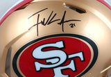 Frank Gore Signed F/S San Francisco 49ers Speed Authentic Helmet-Beckett W Holo