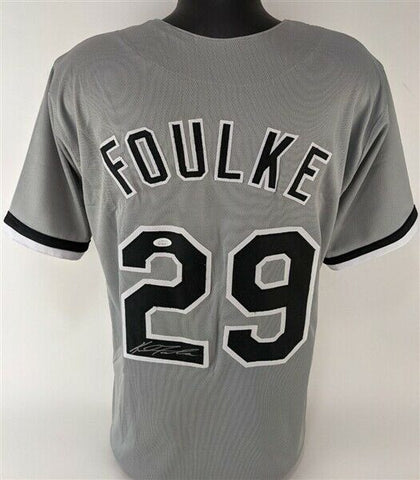 Keith Foulke Signed White Sox Jersey (JSA COA) Chicago Relief Ptchr (1997-2002)