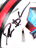 Ray Lewis Deion Sanders Autographed NFL HOF Speed Mini Helmet-Beckett W Hologram