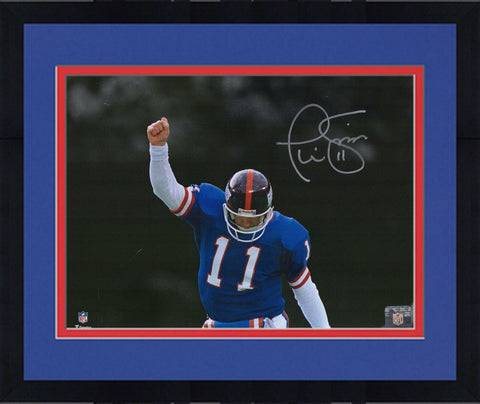 Framed Phil Simms New York Giants Autographed 11" x 14" Spotlight Photograph