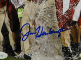 Jim Harbaugh Autographed 8x10 Stanford Cardinals Photo- JSA Authenticated