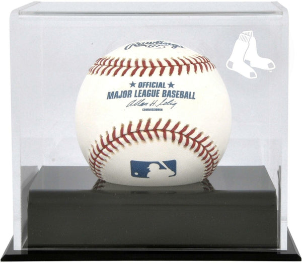 Boston Red Sox (2009-Present) Baseball Cube Logo Display Case - Fanatics