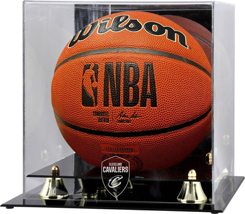 Cleveland Cavaliers Golden Classic Logo Basketball Display Case