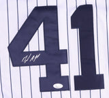 Miguel Andujar Signed New York Yankee Player's Weekend Custom Jersey (JSA COA)