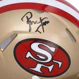 Ronnie Lott San Francisco 49ers Signed Riddell Speed Throwback Logo Mini Helmet