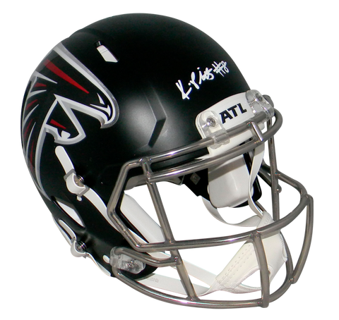 KYLE PITTS AUTOGRAPHED SIGNED ATLANTA FALCONS SPEED AUTHENTIC HELMET BECKETT