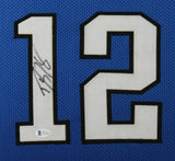 DWIGHT HOWARD (Magic blue SKYLINE) Signed Autographed Framed Jersey JSA
