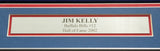 BUFFALO BILLS JIM KELLY AUTOGRAPHED FRAMED BLUE JERSEY BECKETT BAS QR 209465
