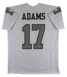 Davante Adams Authentic Signed White Color Rush Pro Style Jersey BAS Witnessed