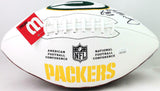 Jace Sternberger Autographed Green Bay Packers Logo Football - JSA W Auth *Black