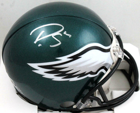 Darius Slay Autographed Philadelphia Eagles Mini Helmet- Beckett *Silver