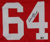 Dave Wilcox Signed San Francisco 49er Jersey Inscribed "HOF 2000" (TriStar Holo)