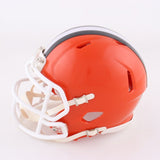 Ozzie Newsome Signed Cleveland Browns Speed Mini Helmet (JSA COA) 3xPro Bowl T.E