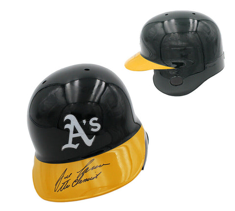 Jose Canseco Signed Oakland A's Rawlings Current Helmet w- "The Chemist" Insc
