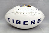 Brad Wing Autographed LSU Tigers Logo Football W/ Geaux Tigers- JSA W Auth