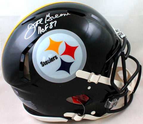 Joe Greene Autographed Steelers Speed Authentic F/S Helmet w/ HOF-Beckett W Holo