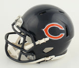William Perry Signed Chicago Bears Mini-Helmet (JSA COA) The FRIDGE 1985 Bears