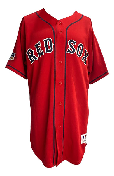 Sports Integrity David Ortiz Signed Red Sox Majestic Authentic 2007 World Series Jersey BAS Itp