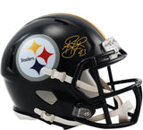 Troy Polamalu Pittsburgh Steelers Autographed Riddell Speed Mini Helmet