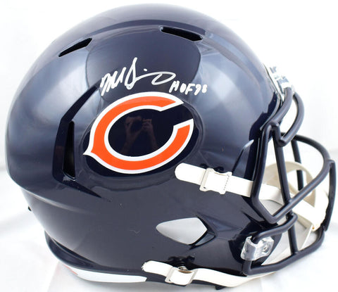Mike Singletary Autographed Chicago Bears F/S Speed Helmet w/HOF-Beckett W Holo