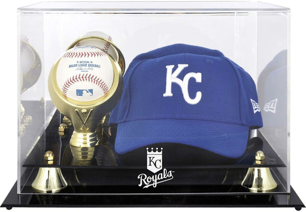 Royals Acrylic Cap and Baseball Logo Display Case - Fanatics