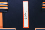 JUSTIN FIELDS (Bears navy TOWER) Signed Autographed Framed Jersey JSA