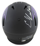 Ravens Ray Lewis & Ed Reed "HOF" Signed Eclipse F/S Speed Proline Helmet BAS