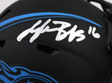 Treylon Burks Signed Tennessee Titans Eclipse Speed Mini Helmet-Beckett W Holo