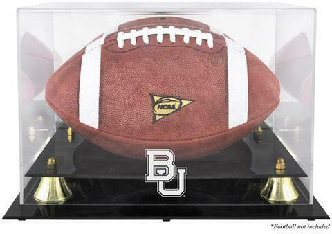 Baylor Bears Golden Classic Logo Football Display Case-Fanatics