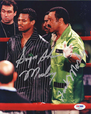 "Sugar" Shane Mosley & Jack Mosley Autographed Signed 8x10 Photo PSA/DNA #S48113