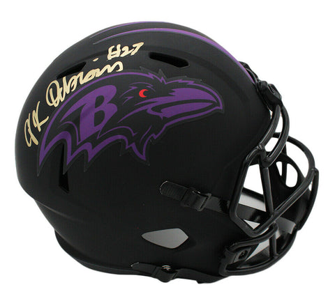 J.K. Dobbins Signed Baltimore Ravens Speed Full Size Eclipse NFL Helmet
