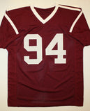 Damontre Moore Autographed Maroon Jersey- TriStar Authenticated