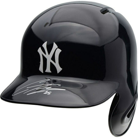 GLEYBER TORRES Autographed New York Yankees Batting Helmet FANATICS