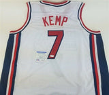 Shawn Kemp Signed USA Basketball Custom Jersey (PSA/DNA COA) Seattle Supersonics