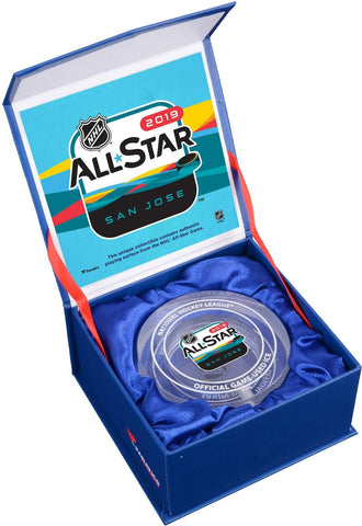 2019 All-Star Game Crystal Puck - Filled with Ice From The 2019 All-Star Game